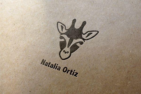 Giraffe Face Logo - Logo Design: More Giraffes. abduzeedi.com. #logo #design
