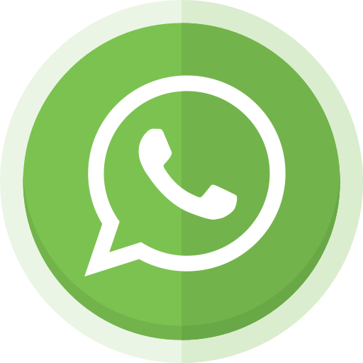 Circle Social Media App Logo - App, messenger, social media, whatsapp, whatsapp logo icon