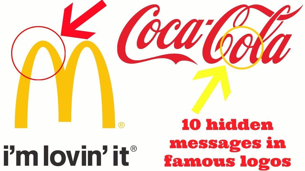 Subliminal Messages in Advertising Logo - 10 Hidden Messages In Famous Logos - YouTube