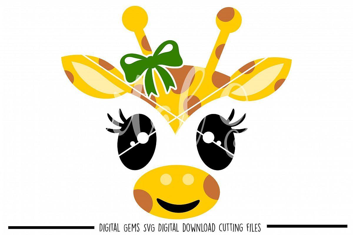 Giraffe Face Logo - Giraffe face SVG / EPS / DXF Files