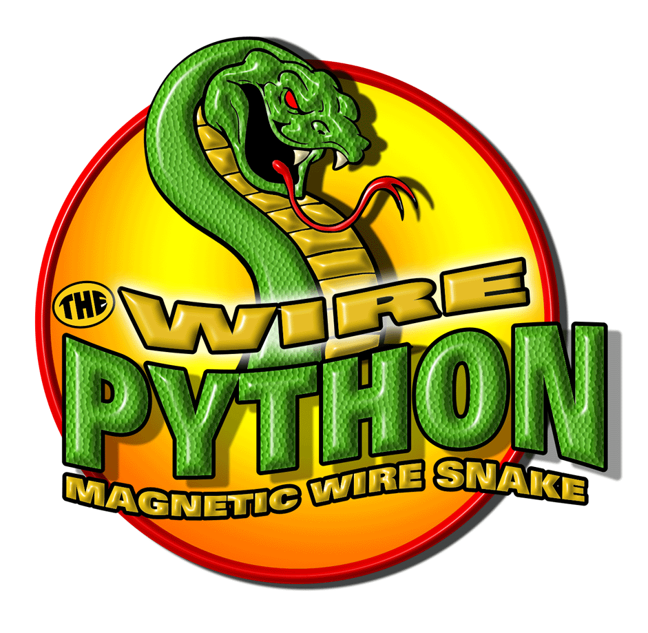 Python Snake Logo - Wire Python - Magnetic Wire Pulling Device