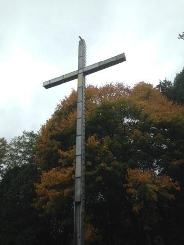 Well Known Cross Logo - Well-known Framingham cross is dark once more - The Boston Globe