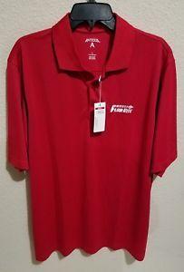 Red Rite Logo - NWT FLOW-RITE POLO SHIRT EMBROIDERED LOGO MENS LARGE L RED RANGER ...