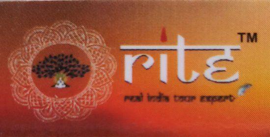 Red Rite Logo - Logo Real India Tour Expert of RITE Real India Tour Expert