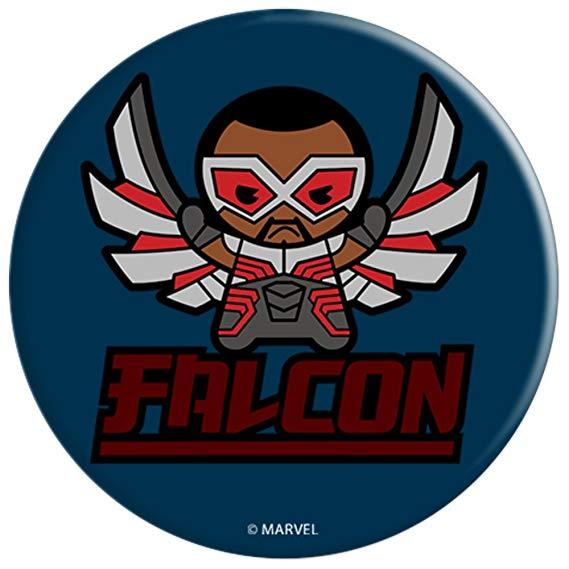 Falcon Marvel Logo - Amazon.com: Marvel Falcon Cute Kawaii Hero Wingspan Logo ...