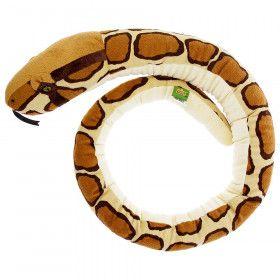 Python Snake Logo - Burmese python soft toy. Natural History Museum Online Shop