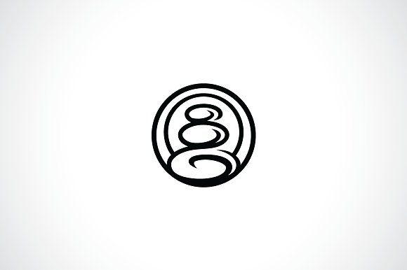 Zen Spa Logo - My Zen Spa Stone Logo Template Logo Templates Creative Market