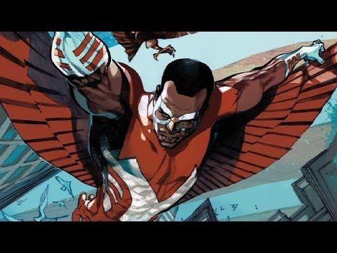 Falcon Marvel Logo - Superhero Origins: The Falcon - YouTube