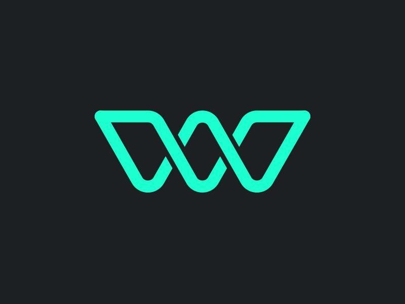 w Logo - V W Logo Mark. Logo. Logos, Logo Design, Logo Design Inspiration