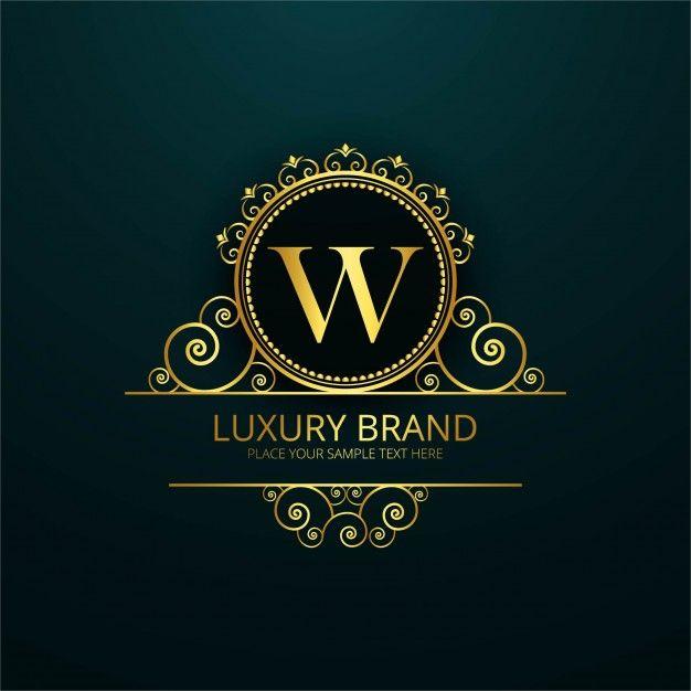 w Logo - Luxury letter w logo Vector | Free Download