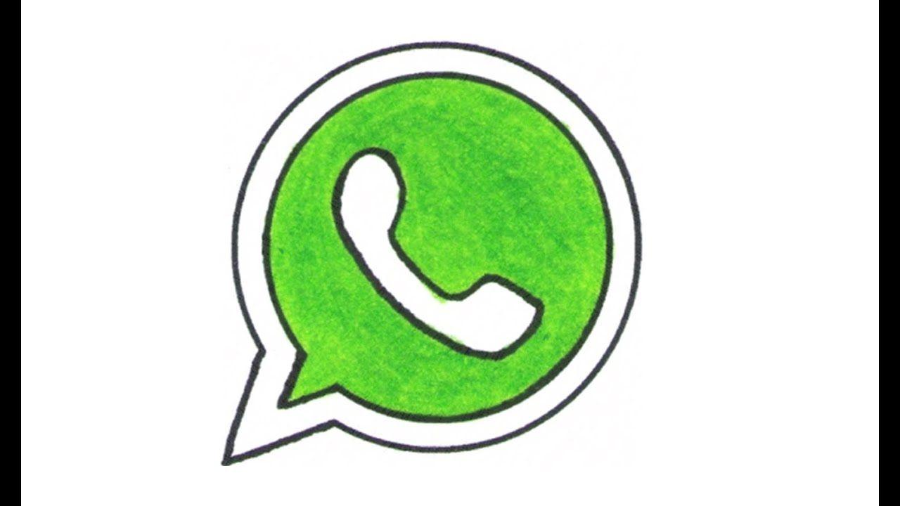 Whats App Logo - How to Draw the WhatsApp Logo (symbol) - YouTube