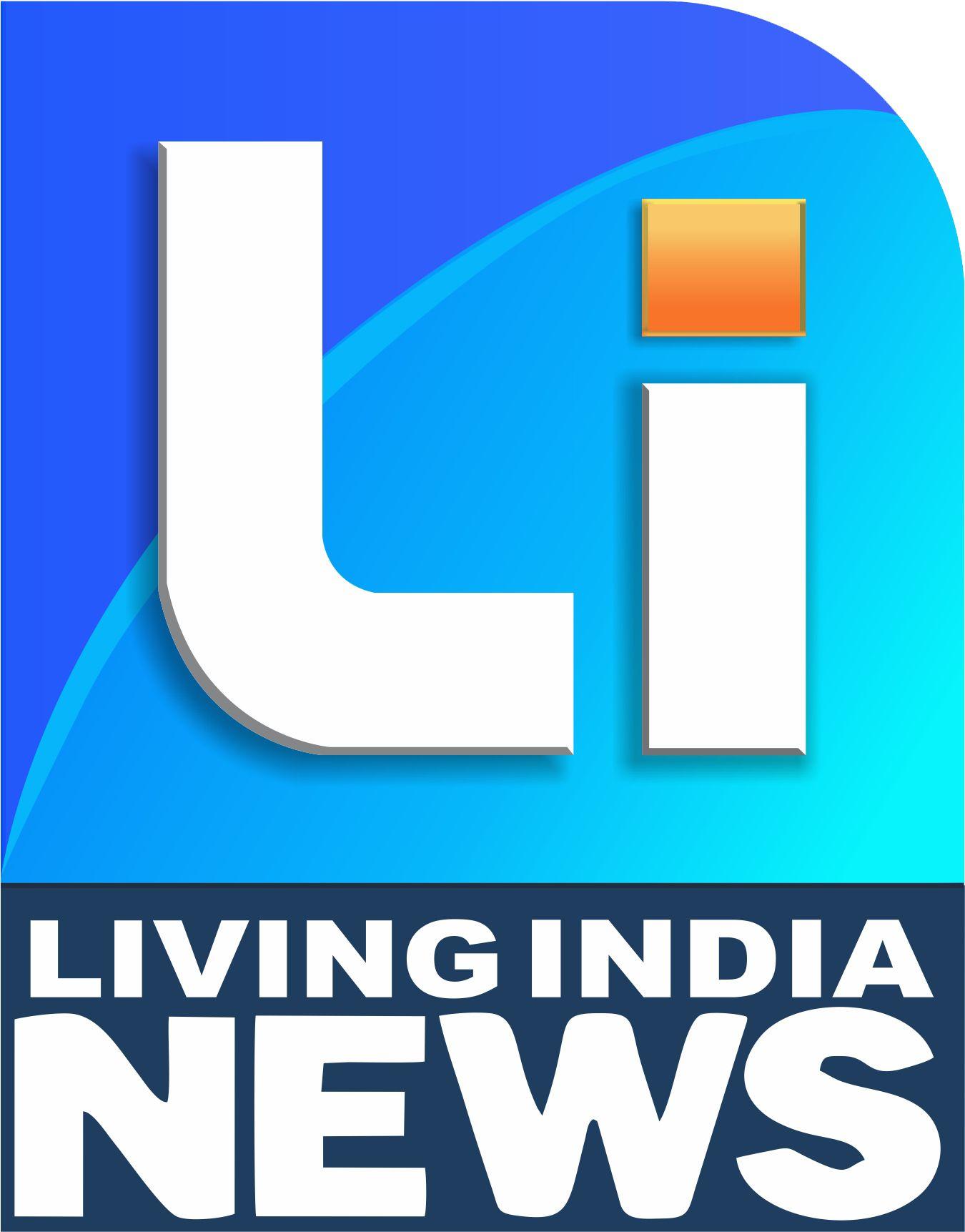 News Channel Logo - Living india news channel logo