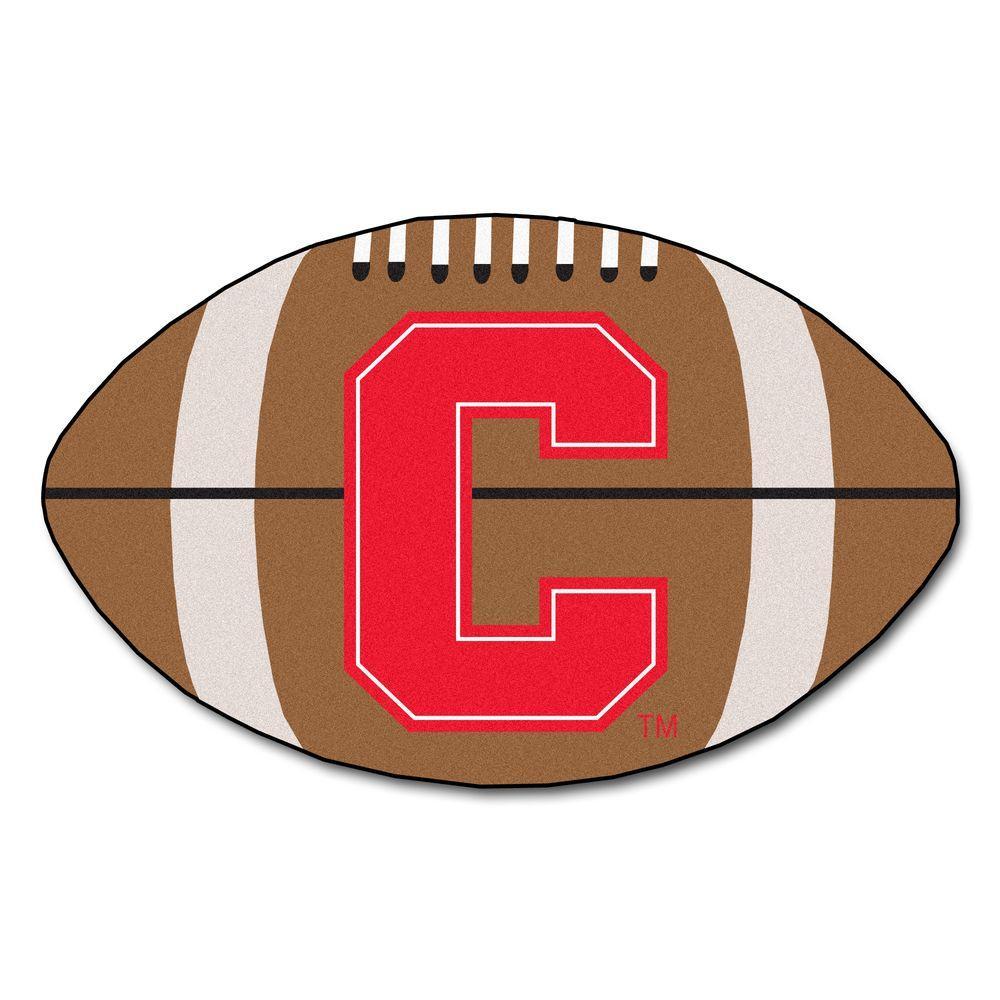 Cornell University Football Logo - FANMATS NCAA Cornell University Brown 2 ft. x 3 ft. Specialty Area ...
