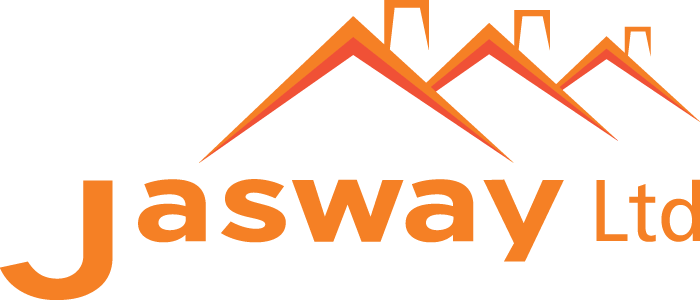 Orange Roof Logo - Jasway Building & Roofing Specialists - 07860 174 918