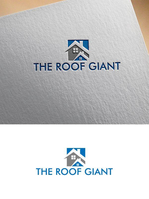 Orange Roof Logo - Modern, Professional, Roofing Logo Design for THE ROOF GIANT by ...
