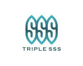Triple Letter Logo - TRIPLE SSS Designed
