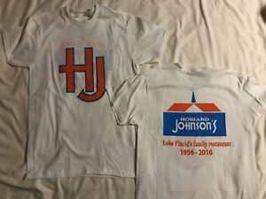 Orange Roof Logo - Howard Johnson's T-Shirt Classic Orange Roof logo | eBay