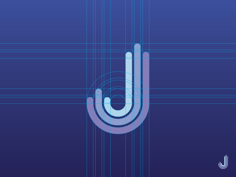 Triple Letter Logo - 50+ Letter J Logo Design Inspiration and Ideas - Design Crafts