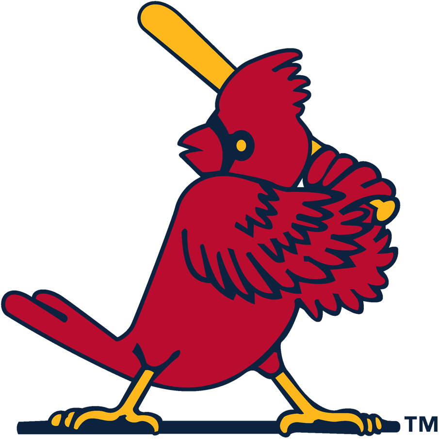 Cartoon Cardinal Logo - St. Louis Cardinals Alternate Logo - National League (NL) - Chris ...