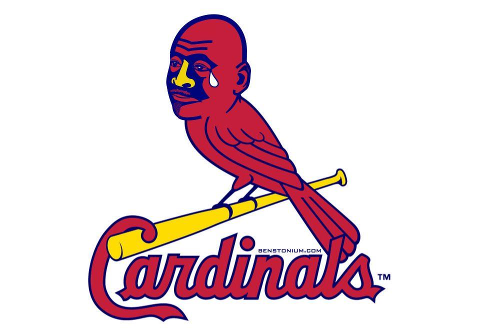 Cartoon Cardinal Logo - Cardinals / Crying MJ Logo | Benstonium