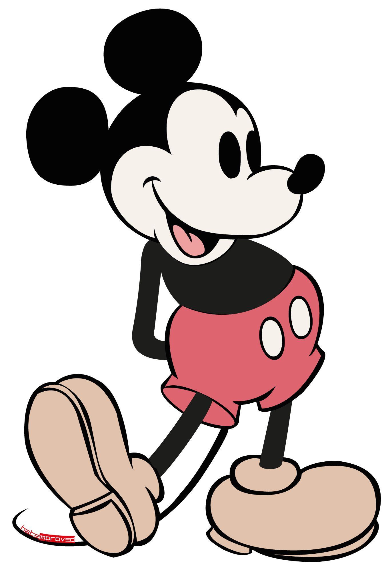 Old Mickey Mouse Logo - Free Mickey Mouse Vector, Download Free Clip Art, Free Clip Art