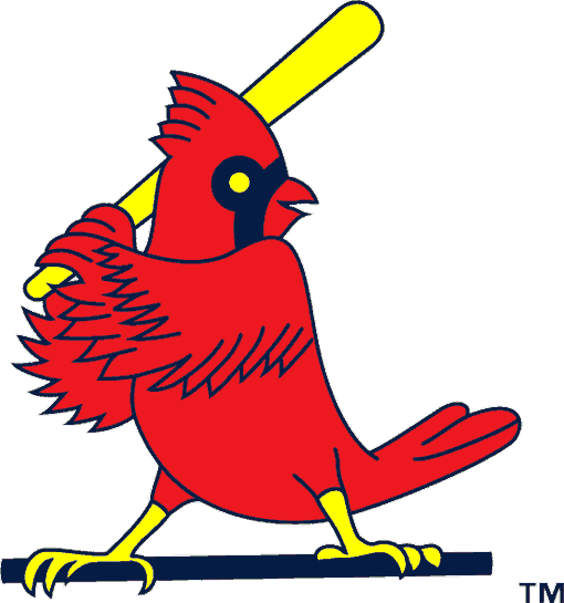 Cartoon Cardinal Logo - St. Louis Cardinals Alternate Logo - National League (NL) - Chris ...
