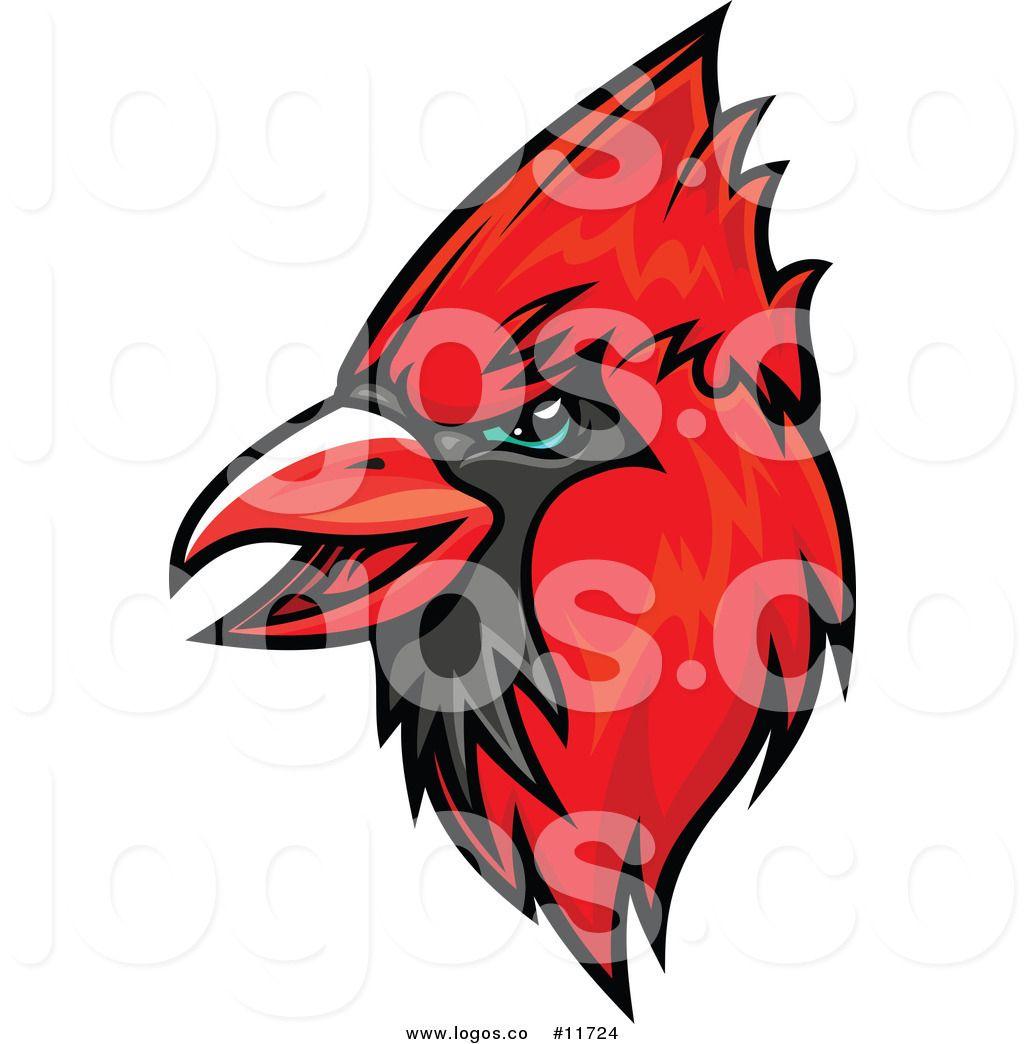 Cartoon Cardinal Logo - Cardinal Clipart.com. Free for personal use Cardinal