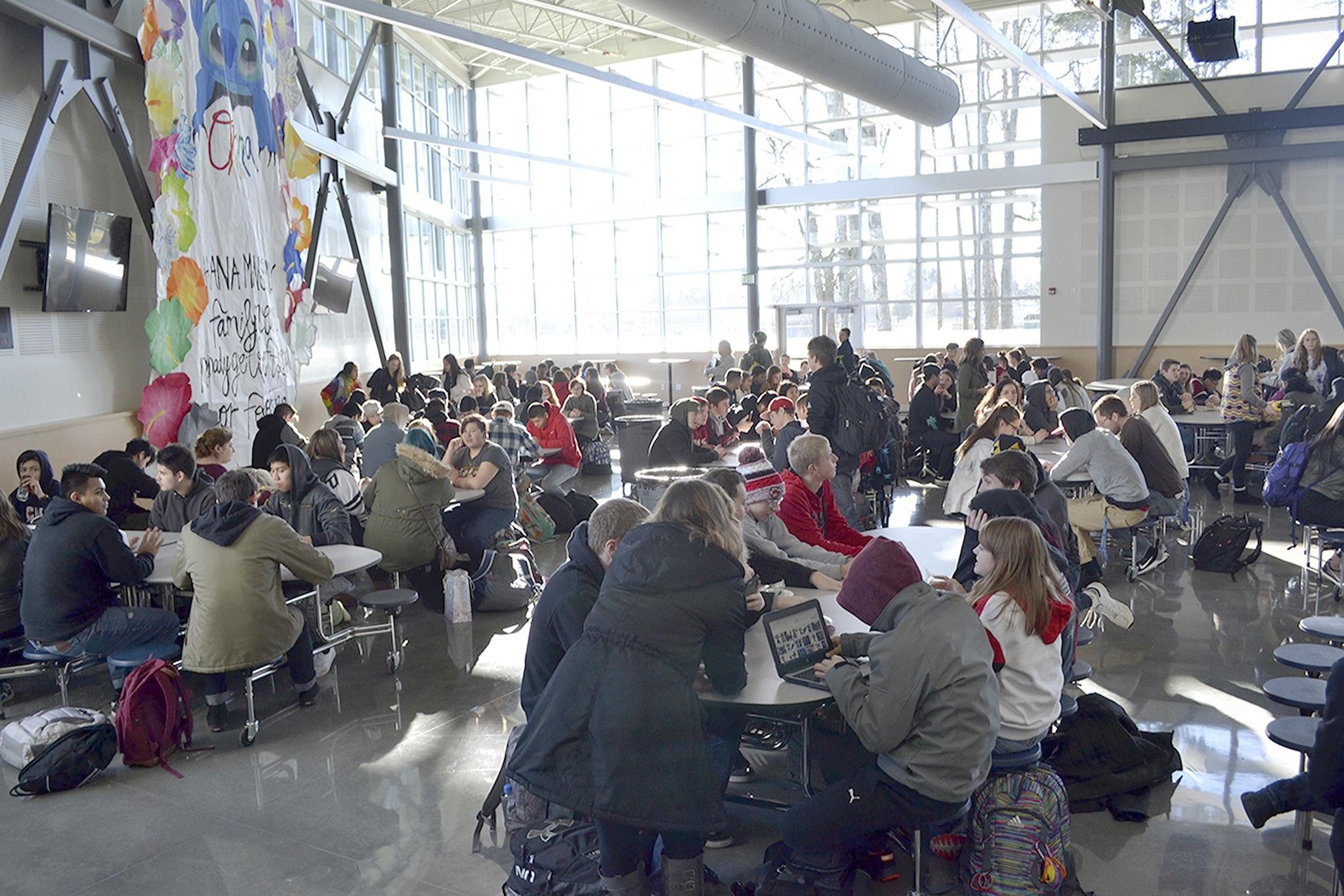 Marysville MP Logo - New Marysville-Pilchuck High School Cafeteria Opens - Wood Harbinger