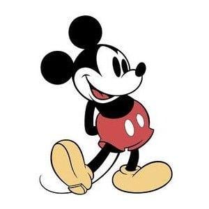Old Mickey Mouse Logo - Walt Disney: biographies, cartoon, disney, eng, historical, mickey ...