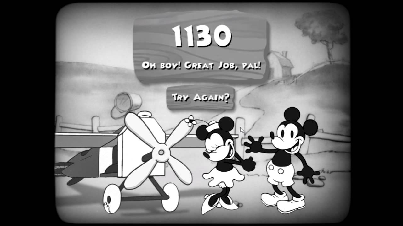 Old Mickey Mouse Logo - Mickey Mouse Old Game for kids | Disney Mickey Mouse - YouTube