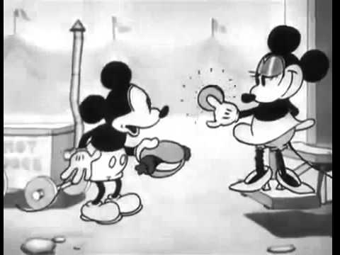 Old Mickey Mouse Logo - MICKEY MOUSE OLD CARTOON EPISODE THE KARNIVAL KID - YouTube