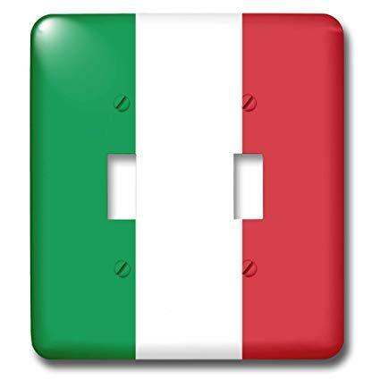 Italian Red White Square Logo - 3DRose lsp_158341_2 Flag of Italy Square Italian Green White Red