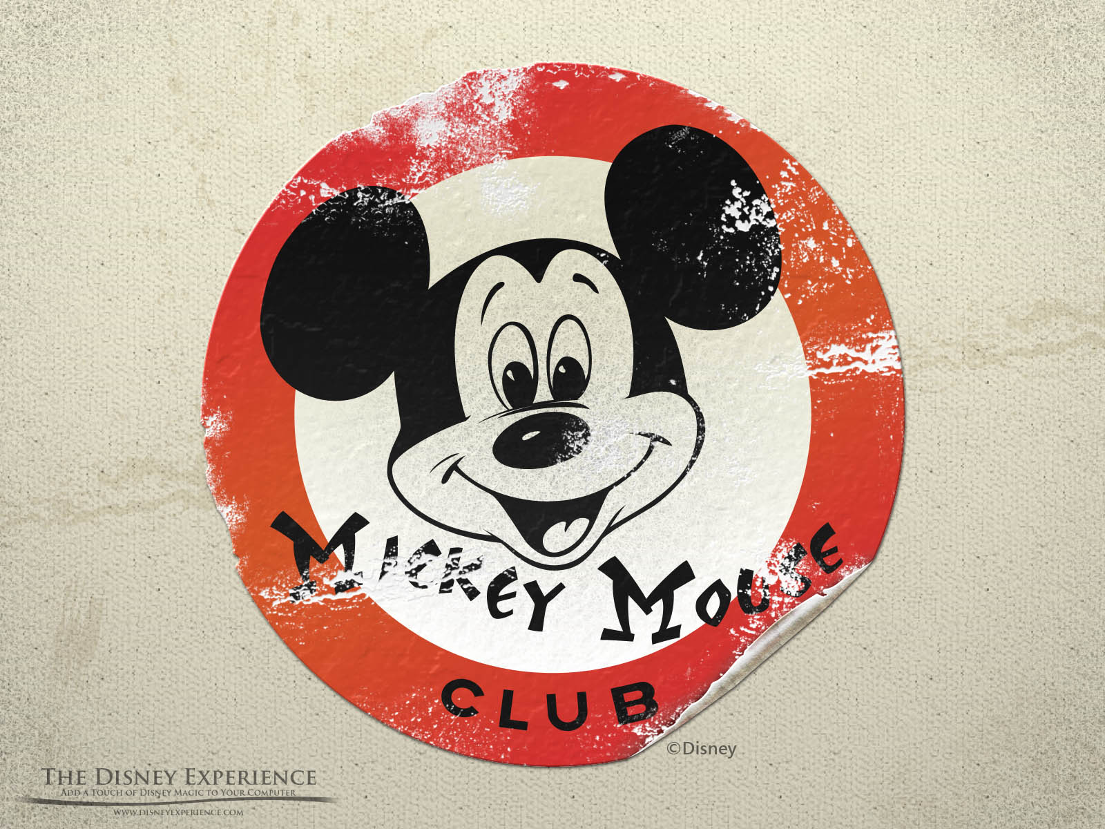 Old Mickey Mouse Logo - M I C K E Y. .. M O U S E
