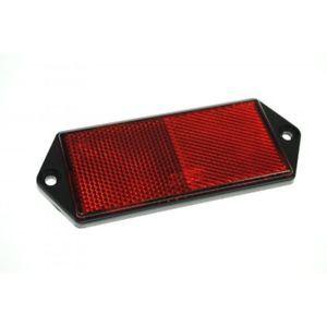 Black and Red Rectangle Logo - Maypole Red Rectangle Trailer Reflector with Black Surround - MP8852 ...