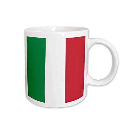 Italian Red White Square Logo - Amazon.com: 3dRose mug_158341_1 Flag of Italy Square Italian Green ...