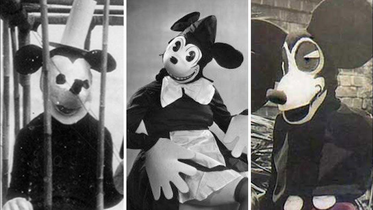 Old Mickey Mouse Logo - Evolution Of Creepy Mickey Mouse Vintage Halloween Costumes! DIStory