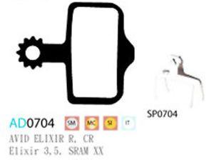 SRAM Xx Logo - Disc Pads, AD Avid Elixir R, CR, Elixir 3. SRAM XX Sintered