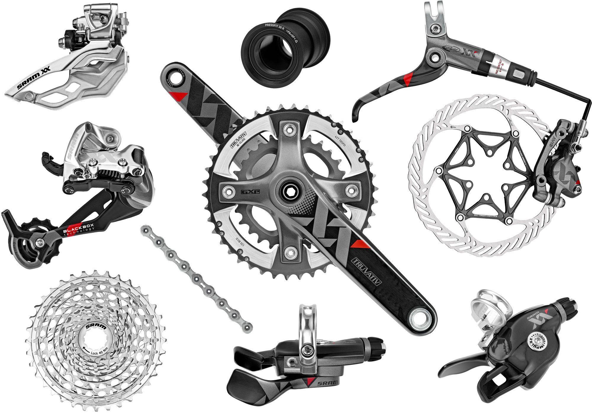 SRAM Xx Logo - SRAM XX 10-speed Components Kit (BB30 Bottom Bracket) - Bicycling ...