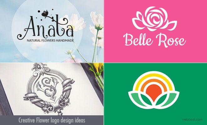 Natural Flower Logo - 70 Best and Creative Flower Logo design ideas for your inspiration