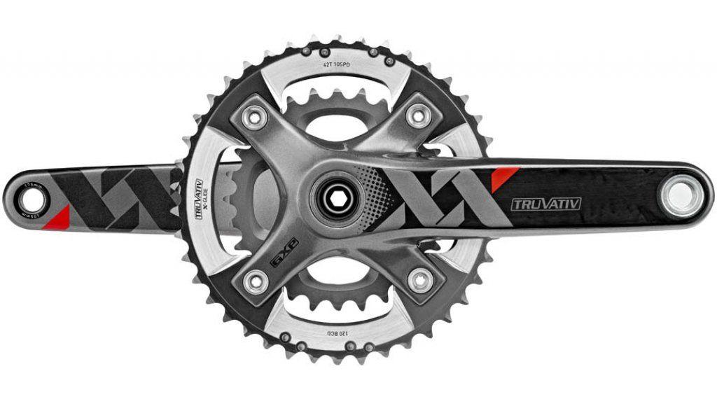 SRAM Xx Logo - Sram XX crank set 10 speed Q-Factor black- red (without GXP bottom ...