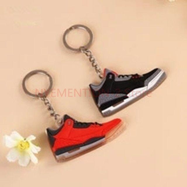 Jordan Custom Logo - 50pcs/lot 407 Styles jordan shoe key chain PVC rubber Keychains ...