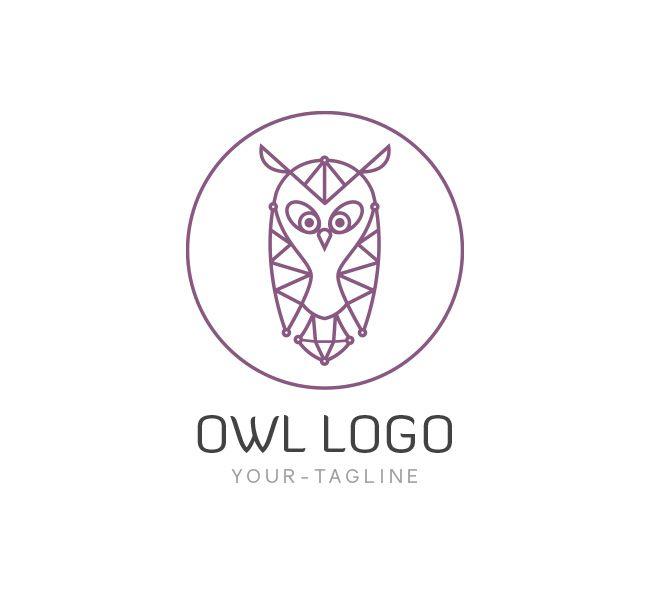 Owl Logo - The Owl Logo & Business Card Template - The Design Love