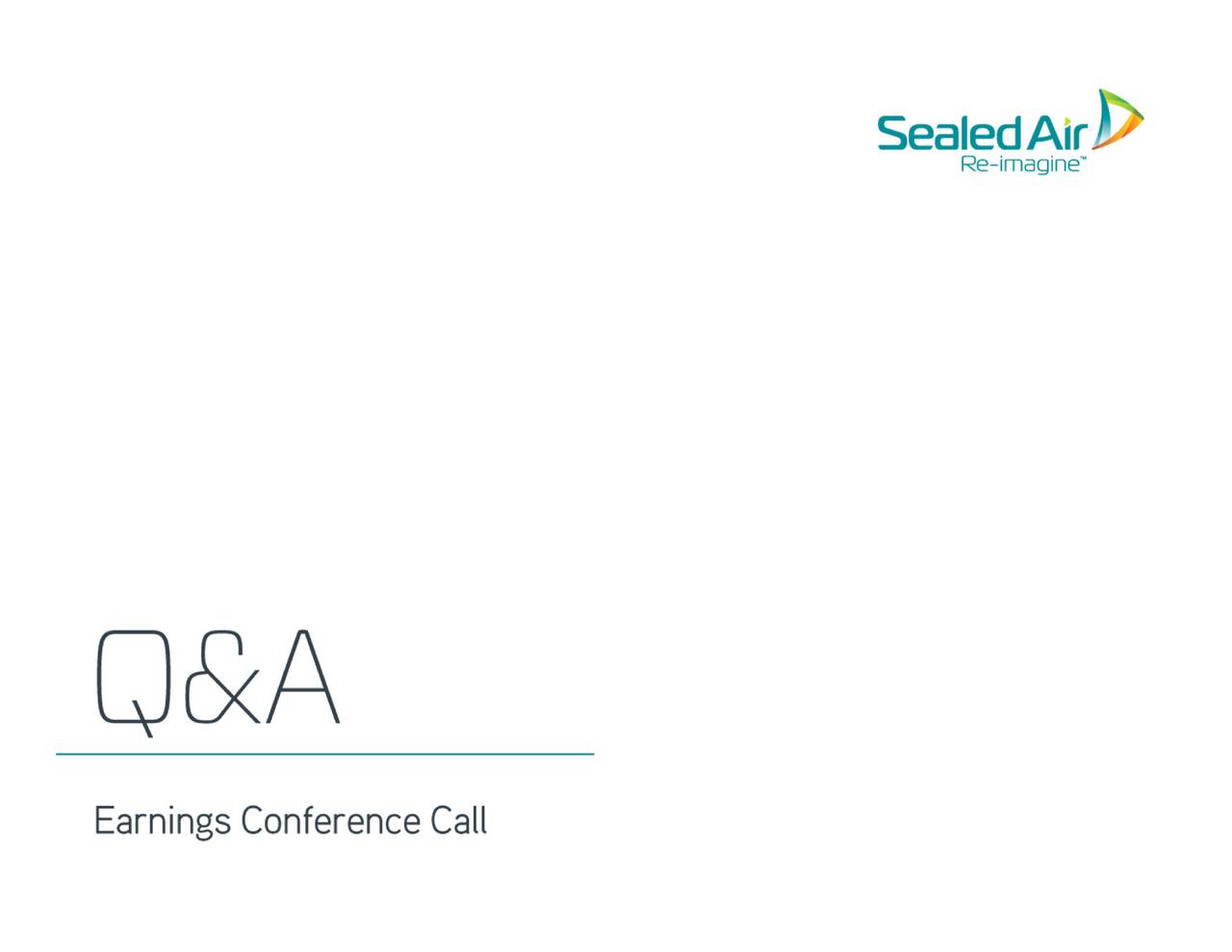 Sealed Air Logo - Sealed Air Corporation 2017 Q4 - Results - Earnings Call Slides ...