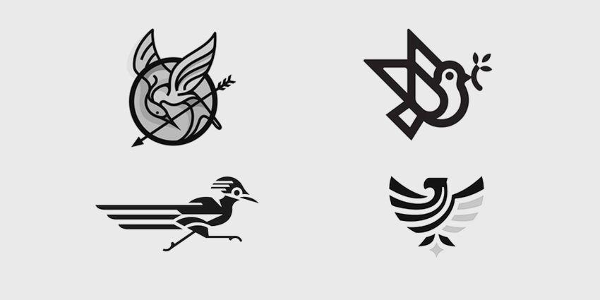 White Bird Logo - Creative Bird Logo Design Inspiration