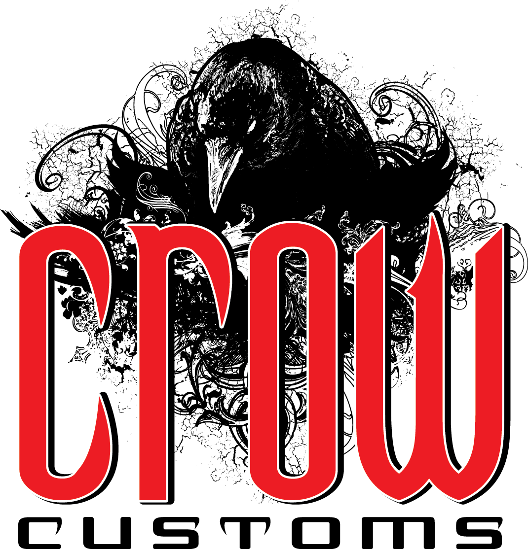 Red Crow Logo - Crow Customs