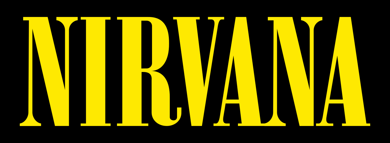 Nirvana Logo - File:Nirvana logo yellow.svg