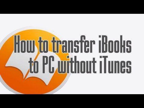 iBooks Logo - How to Transfer iBooks to PC without iTunes - YouTube