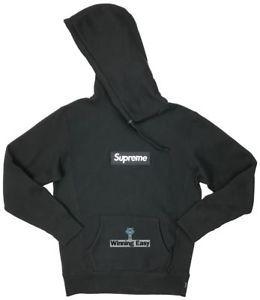 Supreme White Double Logo - Supreme Black on White Box Logo Hoodie Sweatshirt FW16 | eBay