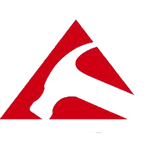 In Green with Red Triangle Kangaroo Logo - Red triangle Logos