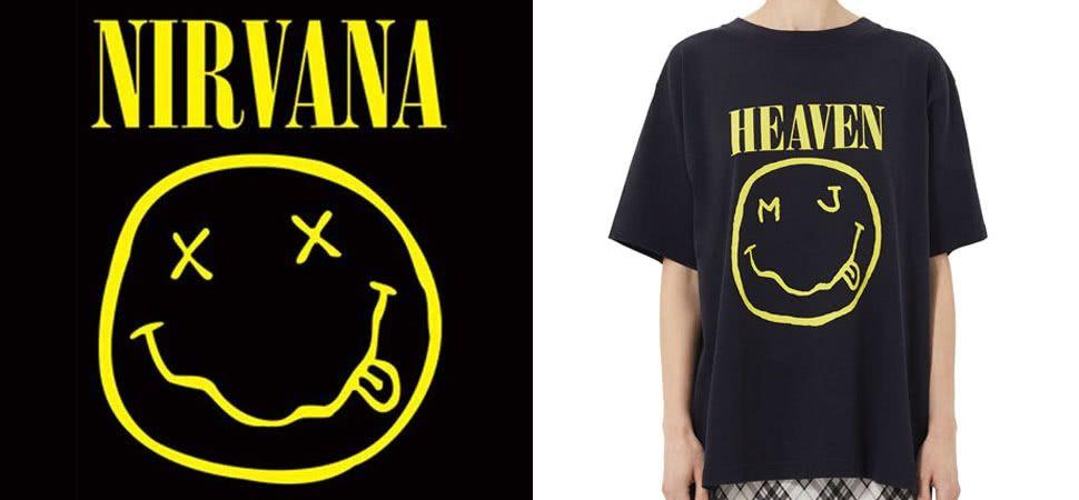 Nirvana Logo - Nirvana are suing Marc Jacobs for ripping off their iconic smiley ...
